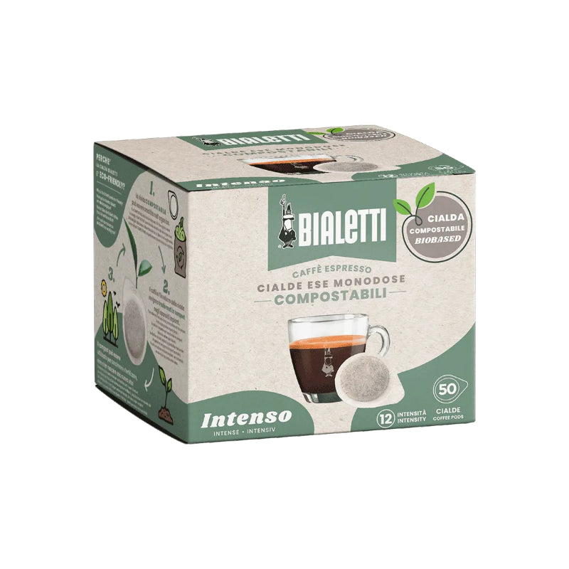 Cialde in Carta Bialetti Intenso da 50 cialde