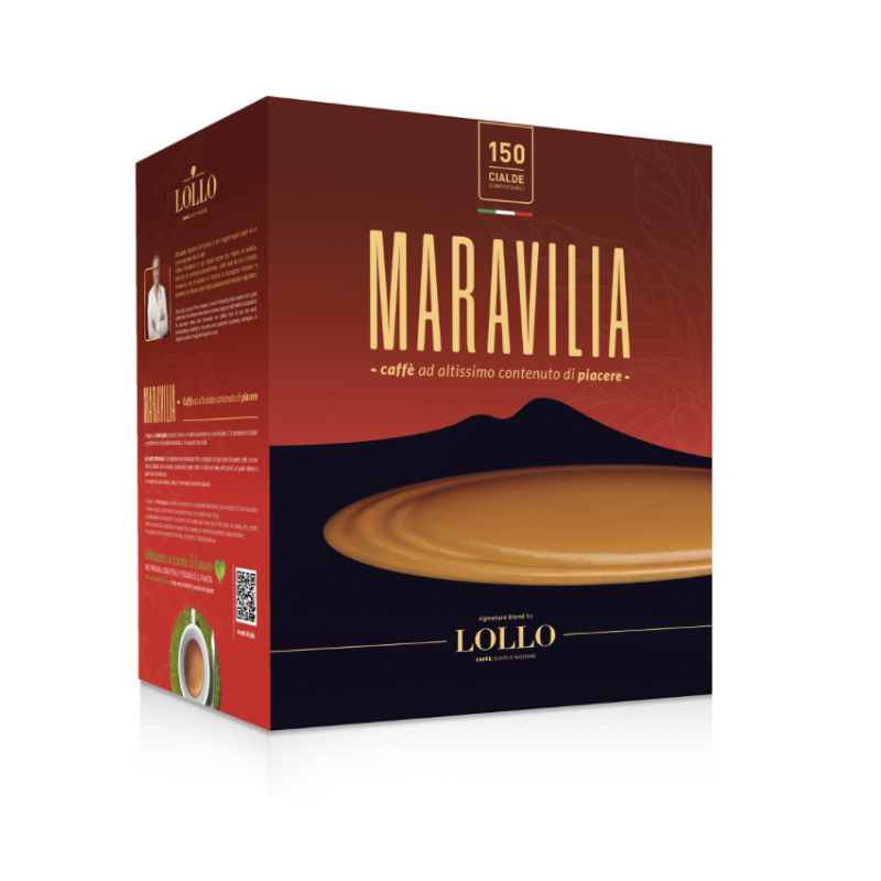 Cialde in Carta Lollo Maravilla da 150 cialde