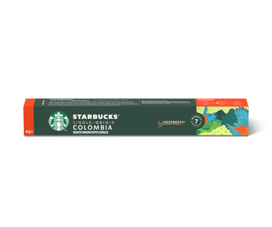 Capsule Caffè Nespresso Starbucks Colombia da 10 capsule