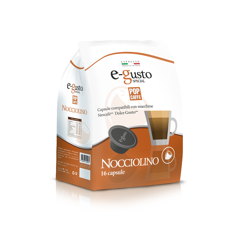 Capsule Dolce Gusto Pop Caffe Nocciolino da 96 capsule