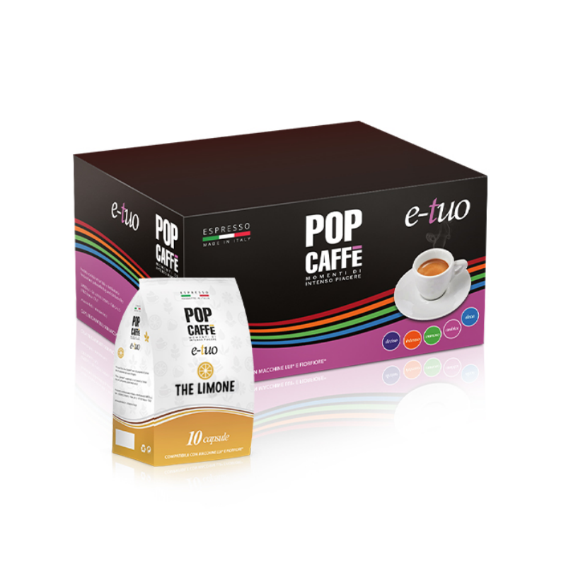 Capsule E-Tuo Fior Fiore Pop Caffe La capsula al Limone da 96