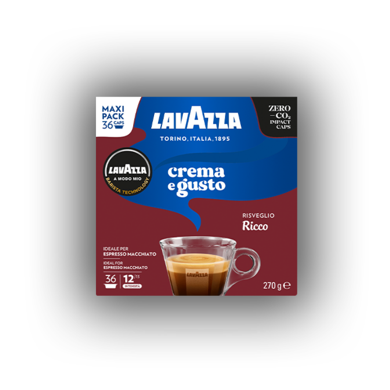 Capsule Lavazza Modo Mio Crema e Gusto Ricco da 36 capsule