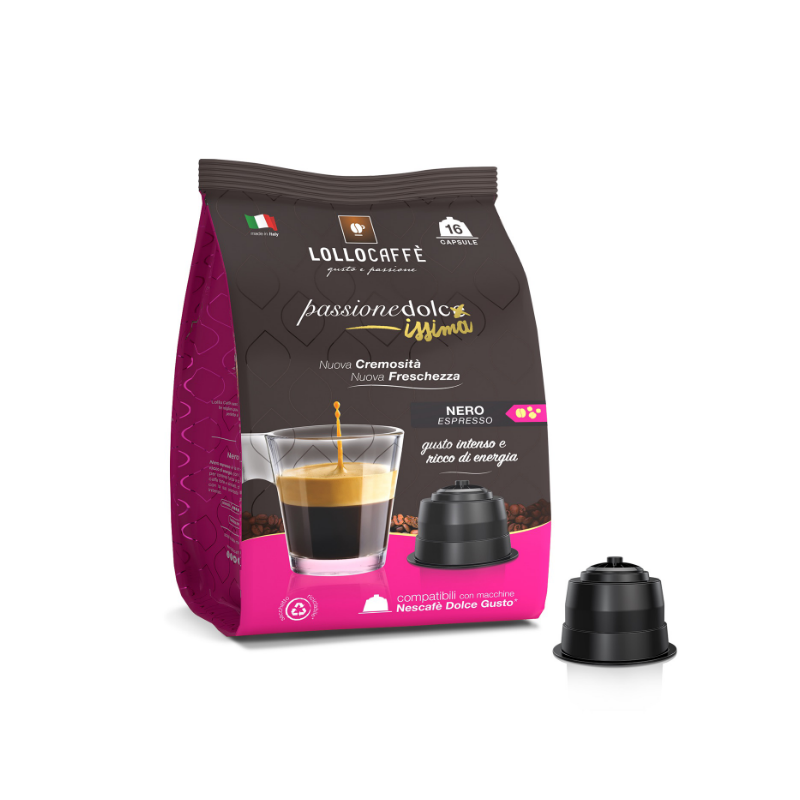 Capsule Dolce Gusto Lollo Nera da 16 capsule