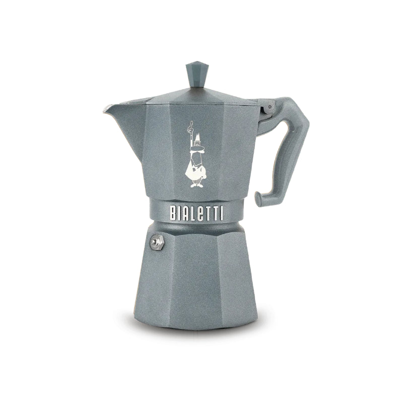 Moka Exclusive Express Octagonal Grey da 3 Tazze