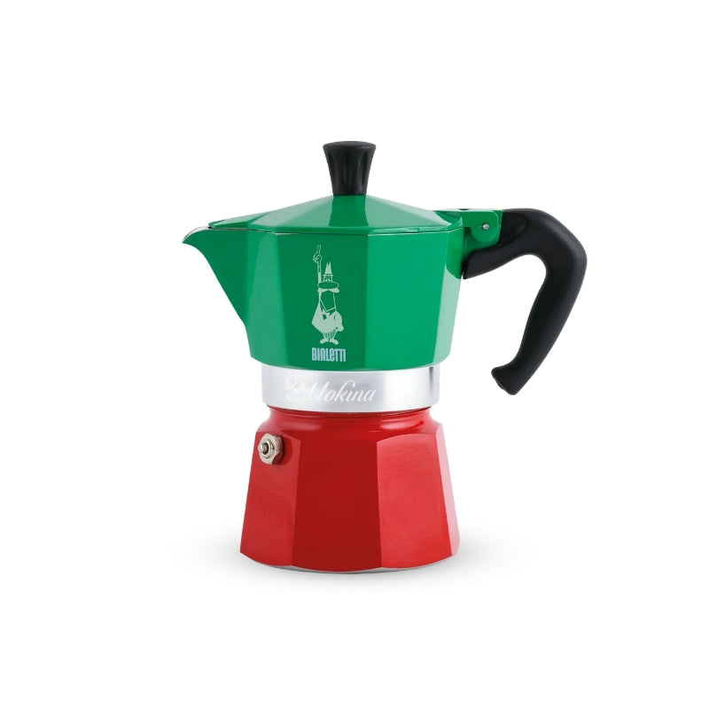 Moka Express Tricolore da 6 Tazze