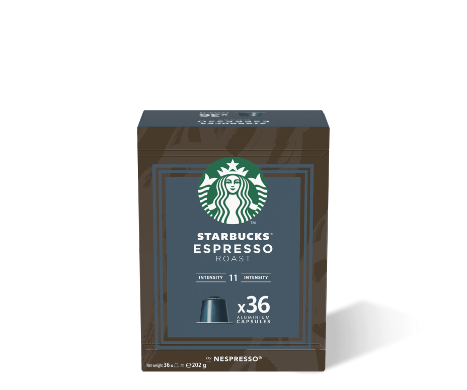 Capsule Caffe Nespresso Starbucks Espresso Roast da 36 capsule