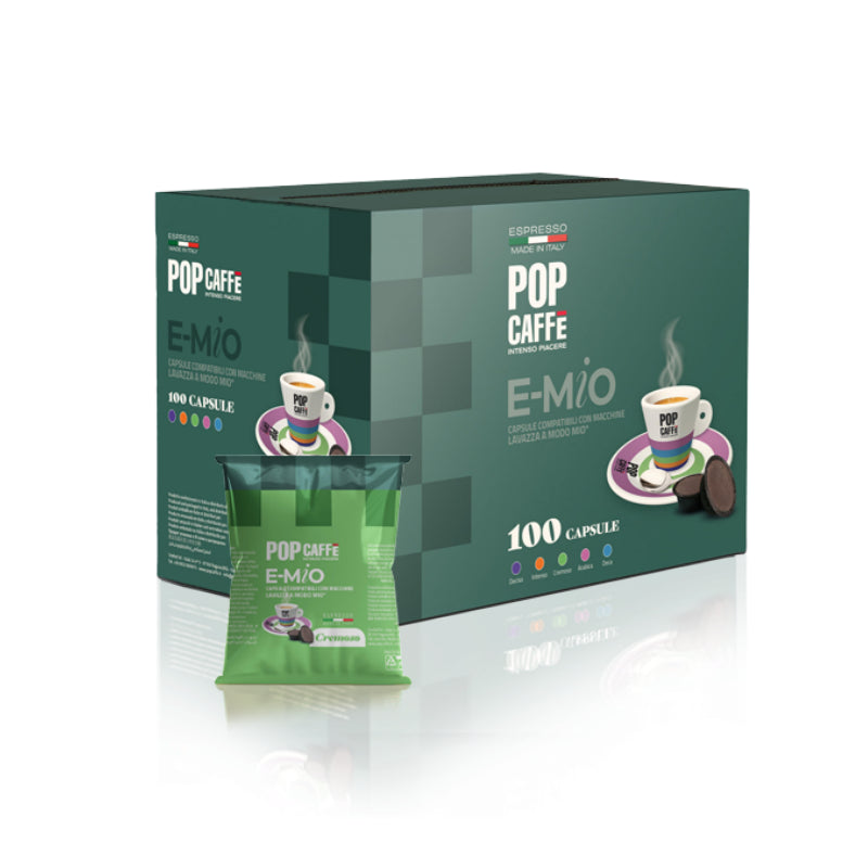 Capsule A Modo MIo Pop Caffe Cremoso da 100 capsule