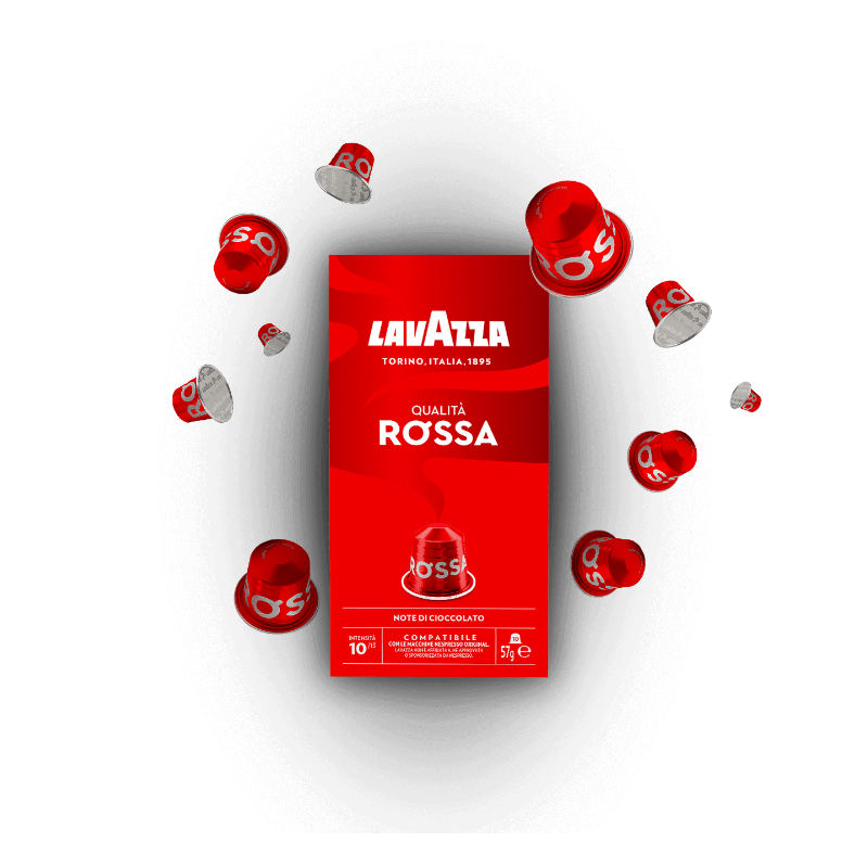 Capsule Lavazza Nespresso Qualità Rossa da 10 Capsule