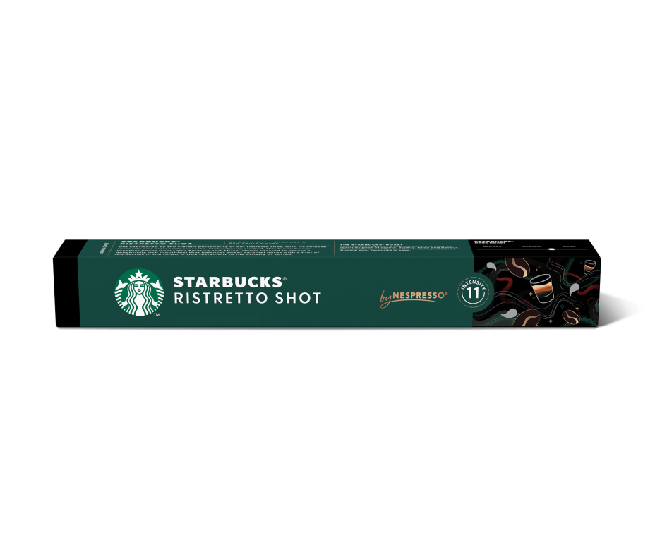 Capsule Caffè Nespresso Starbucks Ristretto Shot da 10 capsule