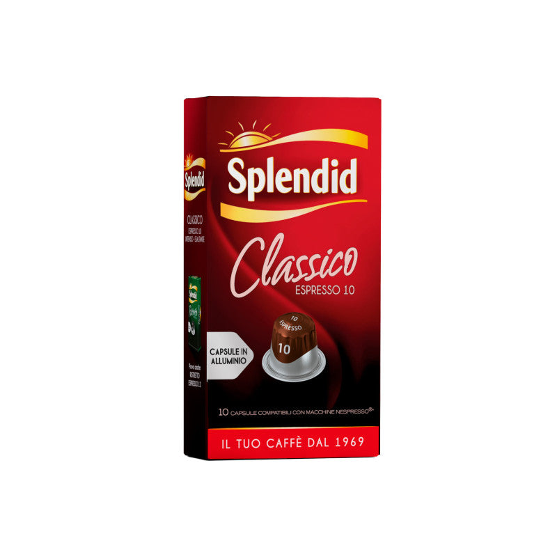 Capsule Nespresso Splendid Classico da 10 Capsule
