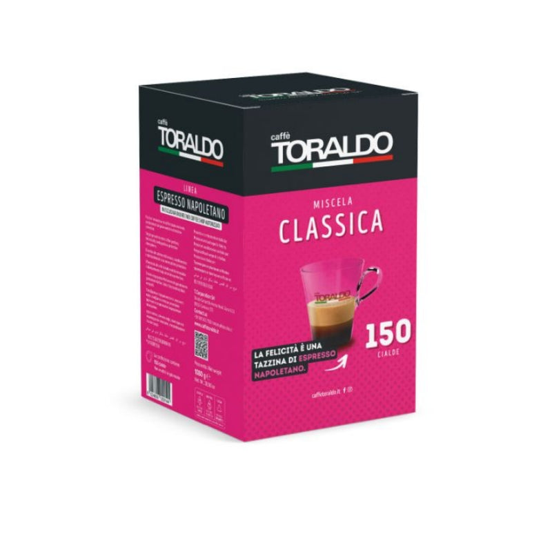 Cialde in Carta Toraldo Classica da 150 cialde