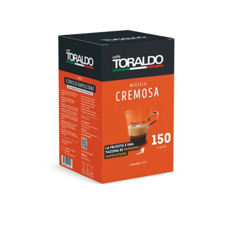 Cialde in Carta Toraldo Cremosa da 150 cialde