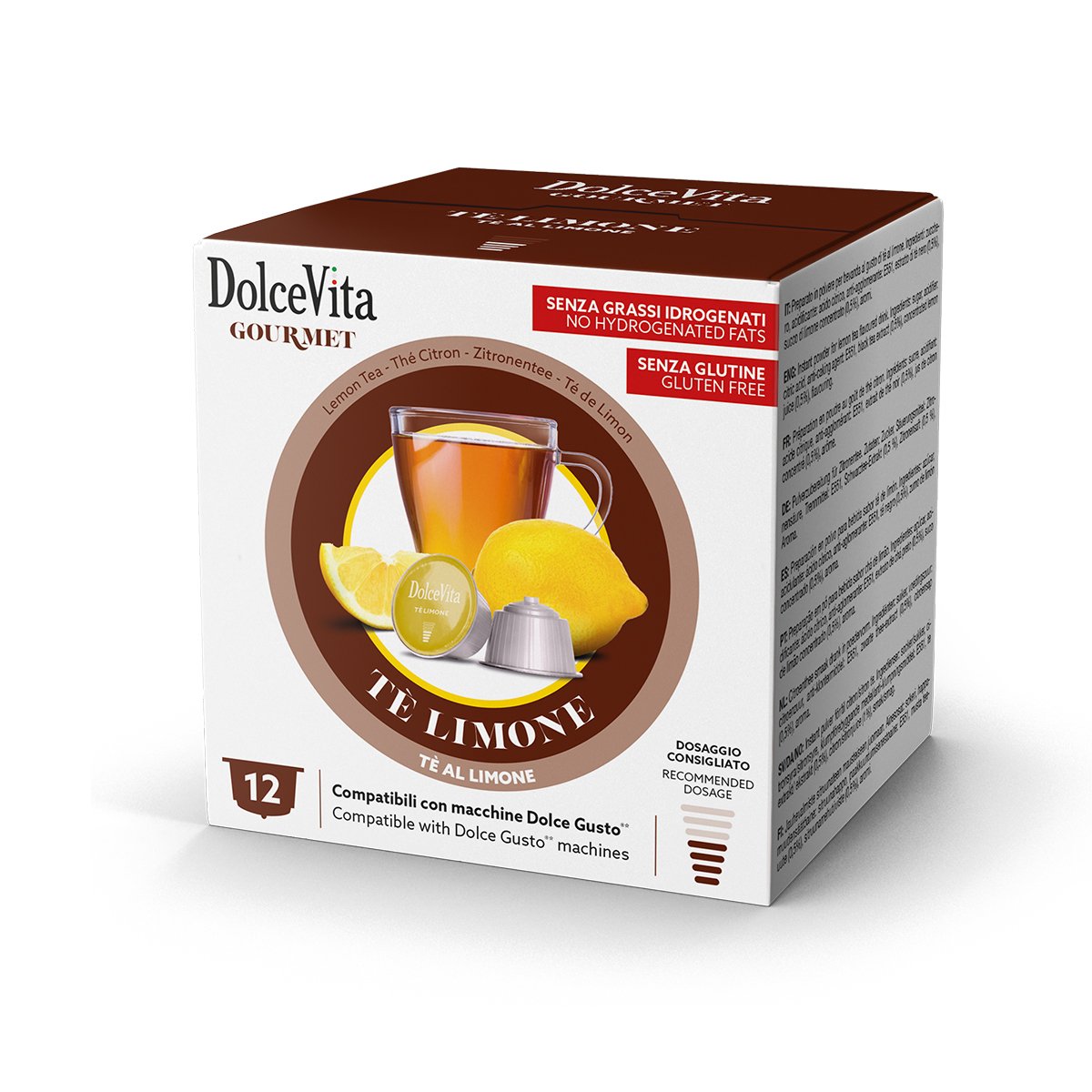 Capsule Dolce Gusto Dolce Vita The al Limone da 72 capsule