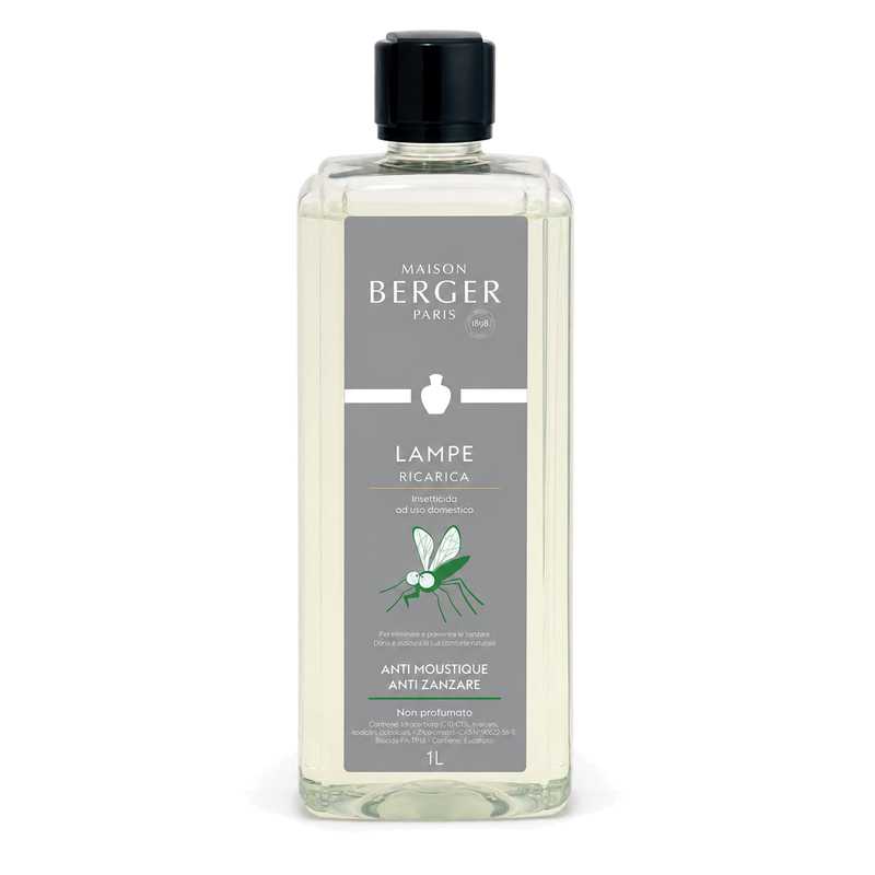Ricarica Lampade Berger Anti Zanzare Non Profumato da 1000 ml
