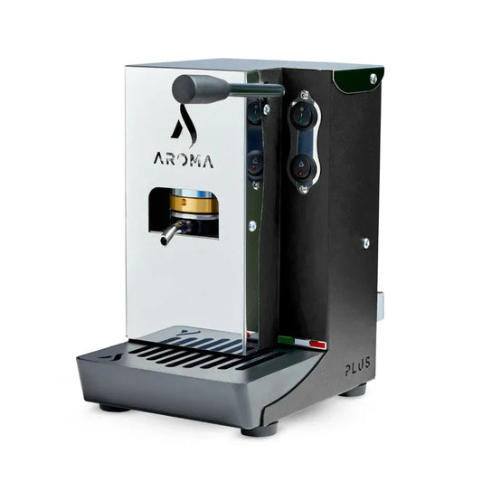 Macchina Caffe Cialde in Carta AROMA Plus+ Basic Nero