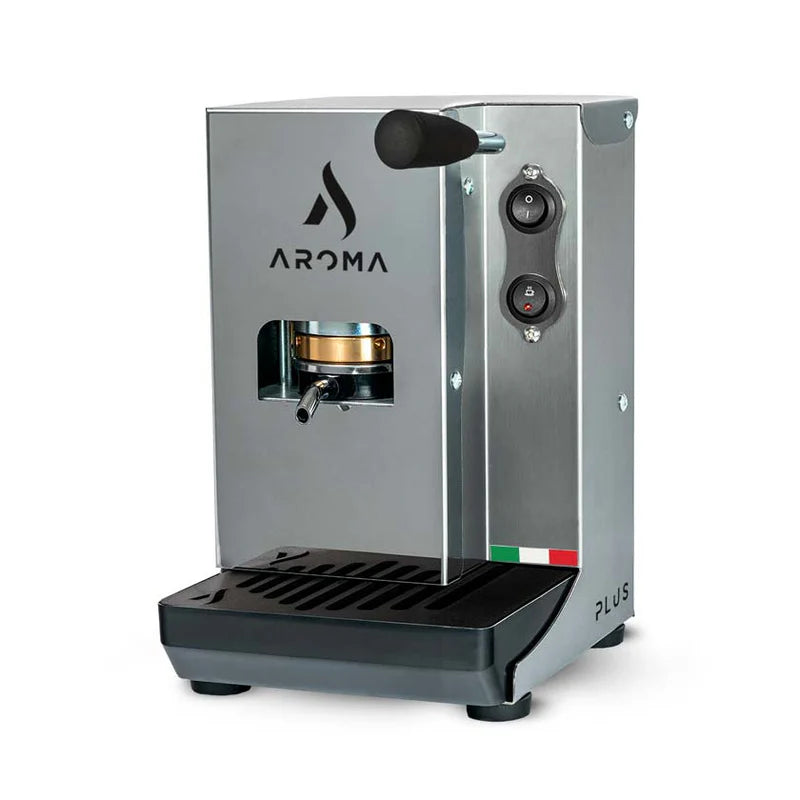 Macchina Caffe Cialde in Carta AROMA Plus+ Silver
