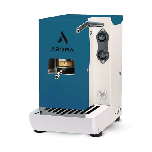 Macchina Caffe Cialde in Carta AROMA Plus+ Ocean Blu