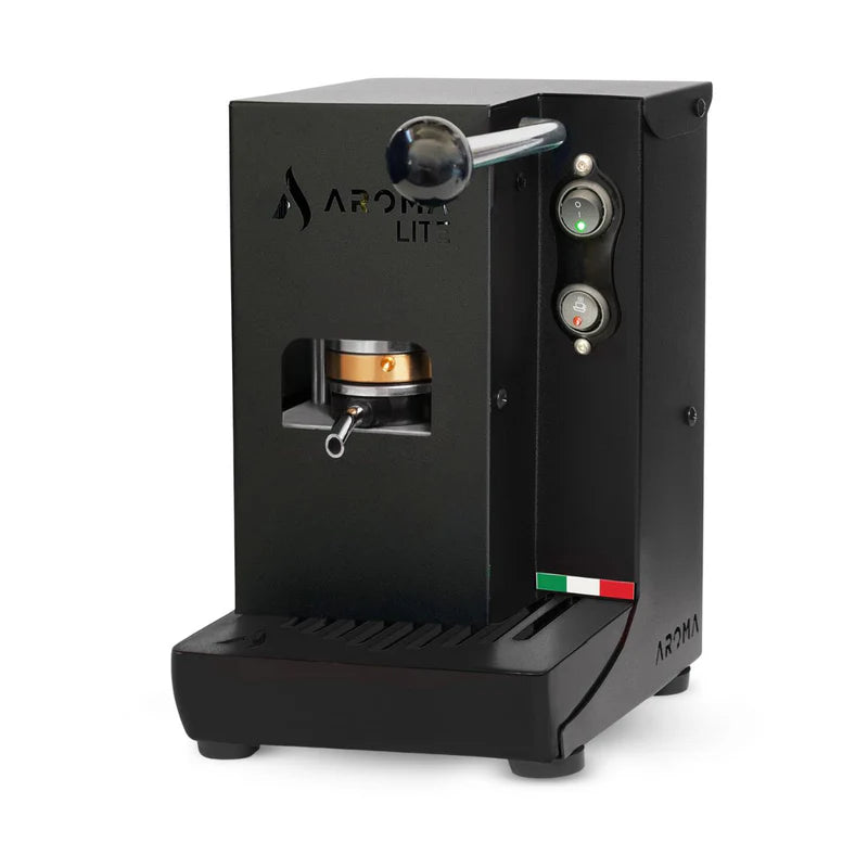 Macchina Caffe Cialde in Carta AROMA Plus Lite Nero