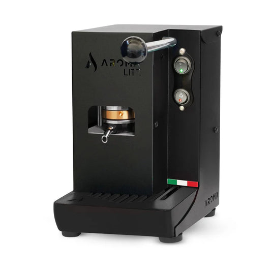 Macchina Caffe Cialde in Carta AROMA Plus Lite Nero