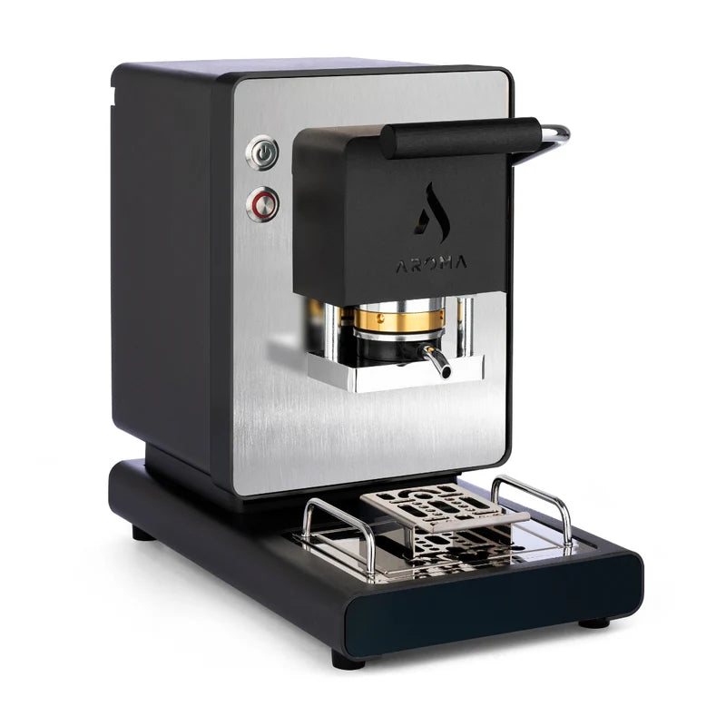 Macchina Caffe Cialde in Carta AROMA Iconica Matt Nero - Naomi