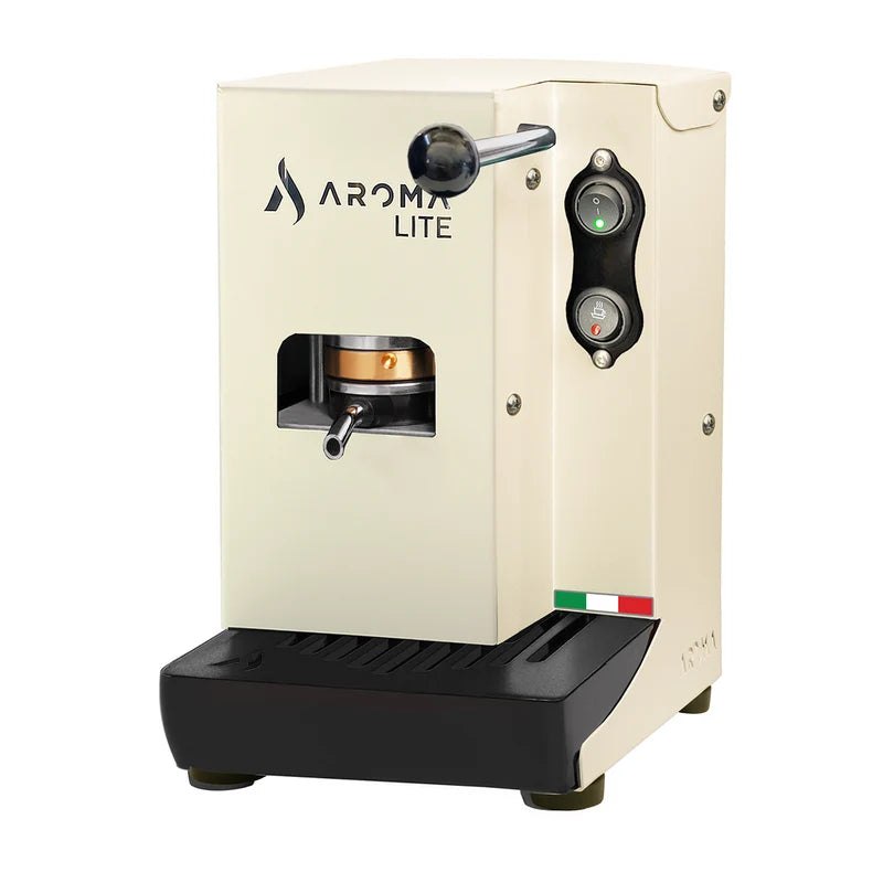 Macchina Caffe Cialde in Carta AROMA Plus Lite Crema e Nero
