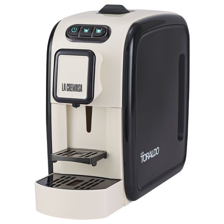Macchina Caffe Cialde in Carta Toraldo La Cremosa Beige