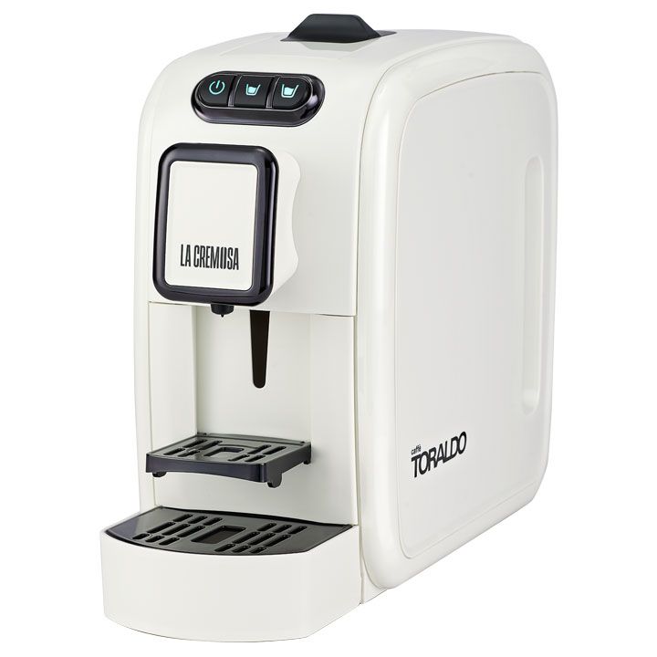 Macchina Caffe Cialde in Carta Toraldo La Cremosa Bianca