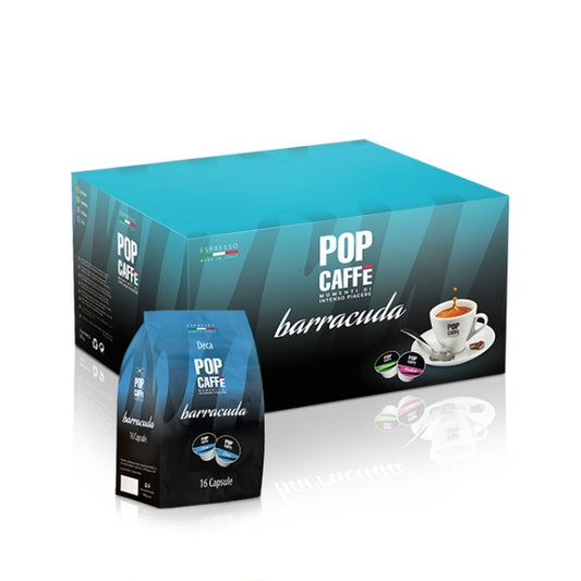 Capsule Barracuda Pop Caffe Deca da 96 capsule 