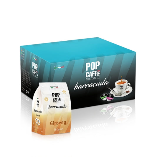 Capsule Barracuda Pop Caffe Ginseng da 96 capsule 