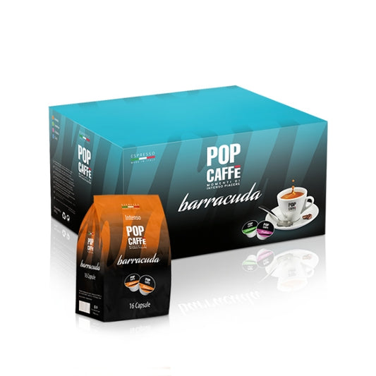 Capsule Barracuda Pop Caffe Intenso da 96 capsule 