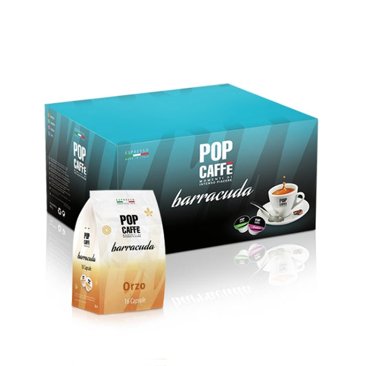 Capsule Barracuda Pop Caffe Orzo da 96 capsule 