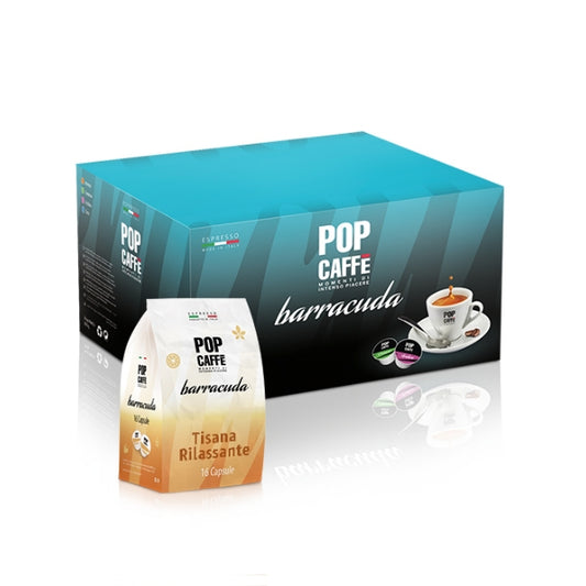 Capsule Barracuda Pop Caffe Tisana Rilassante da 96 capsule
