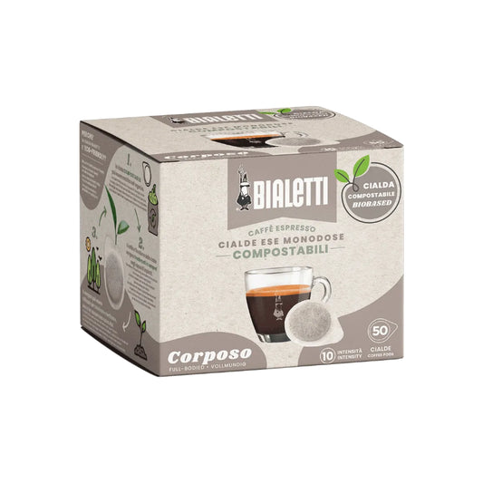 Cialde in Carta Bialetti Corposo da 50 cialde