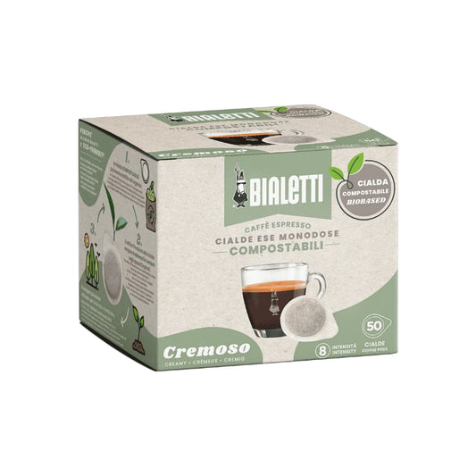 Cialde in Carta Bialetti Cremoso da 50 cialde