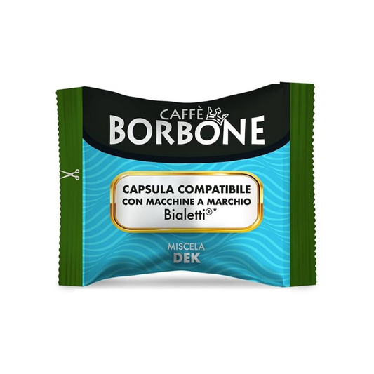 Capsule Bialetti Borbone Dek da 100 capsule 