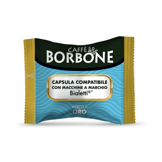 Capsule Bialetti Borbone Oro da 100 capsule 