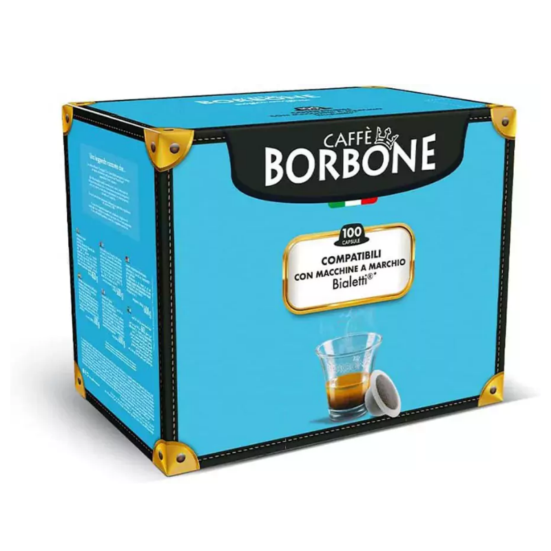 Capsule Bialetti Borbone Oro da 100 capsule 