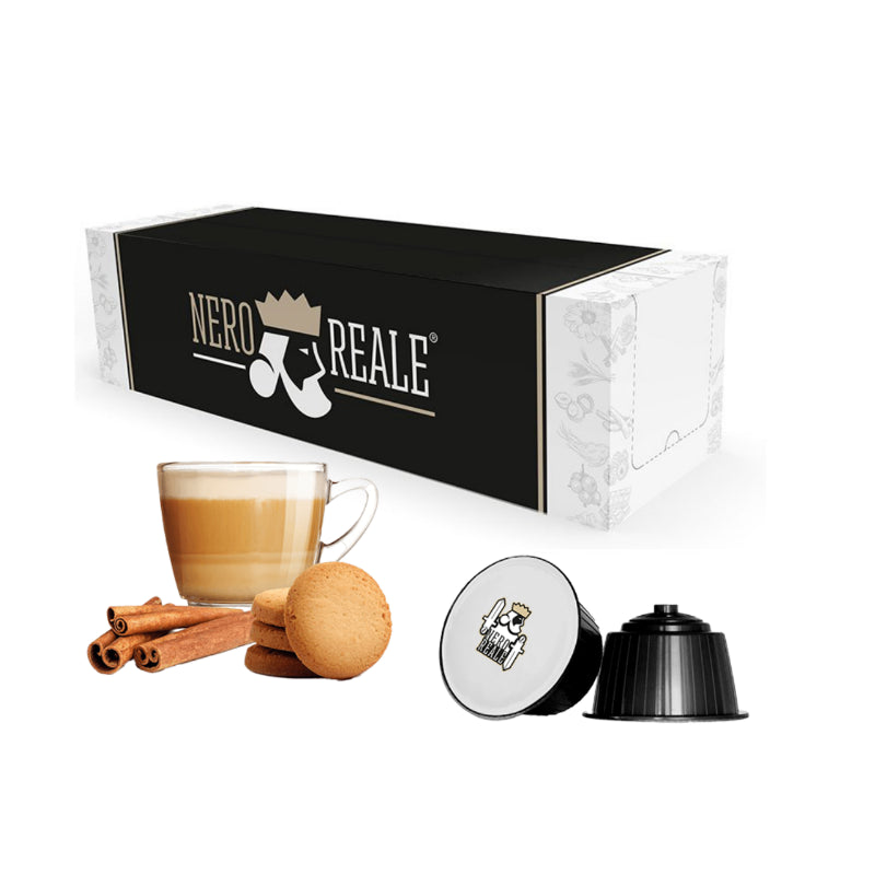 Capsule Dolce Gusto Nero Reale Biscotto da 96 Capsule