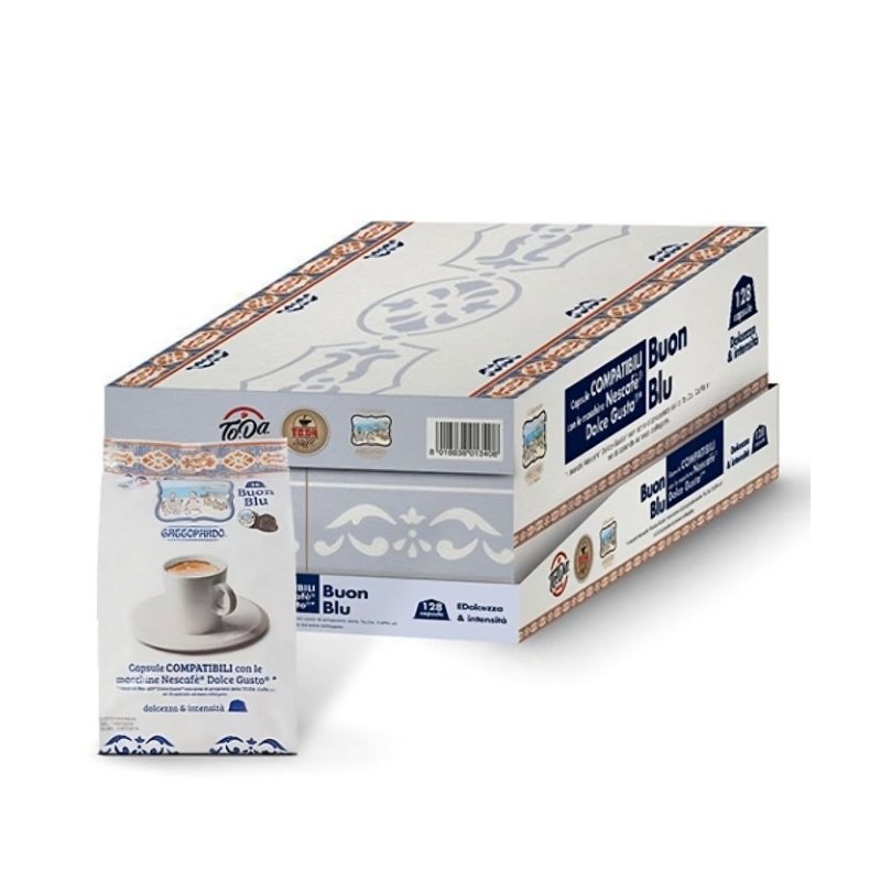 Capsule Dolce Gusto Toda Blu da 128 capsule 