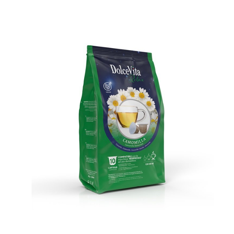 Capsule Nespresso Dolce Vita Camomilla da 120 capsule
