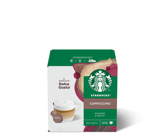 Capsule Caffe Dolce Gusto Starbucks Cappuccino da 12 capsule