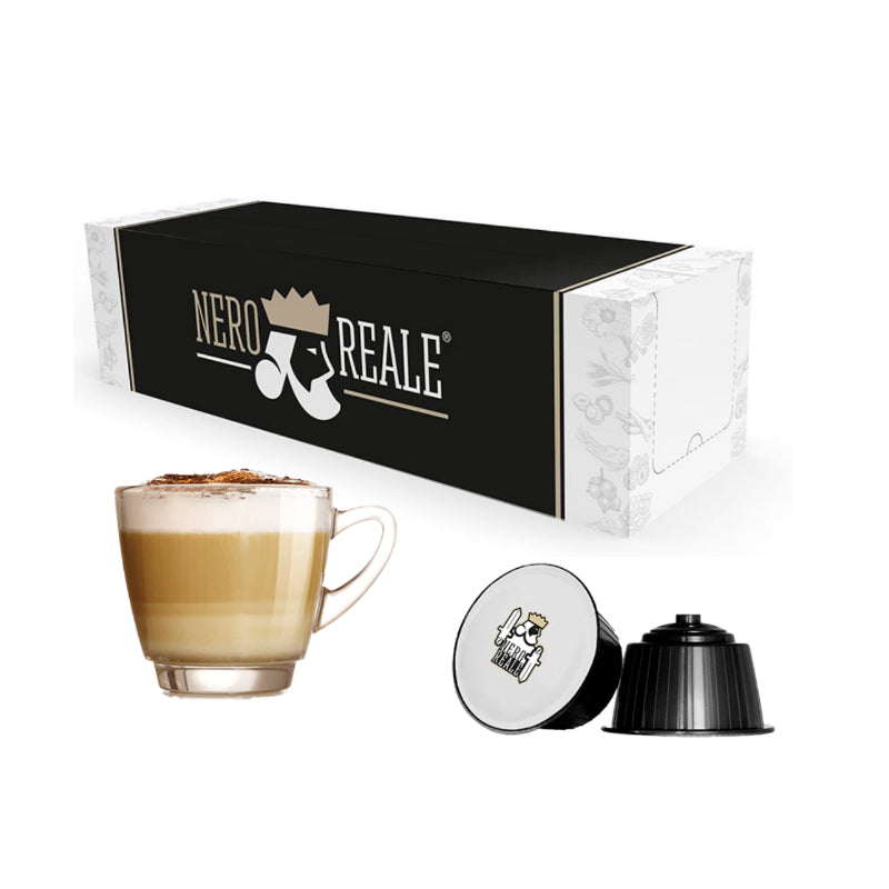Capsule Dolce Gusto Nero Reale Cappuccino da 96 Capsule