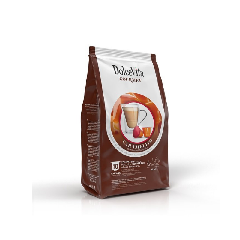 Capsule Nespresso Dolce Vita Caramelito da 120 capsule