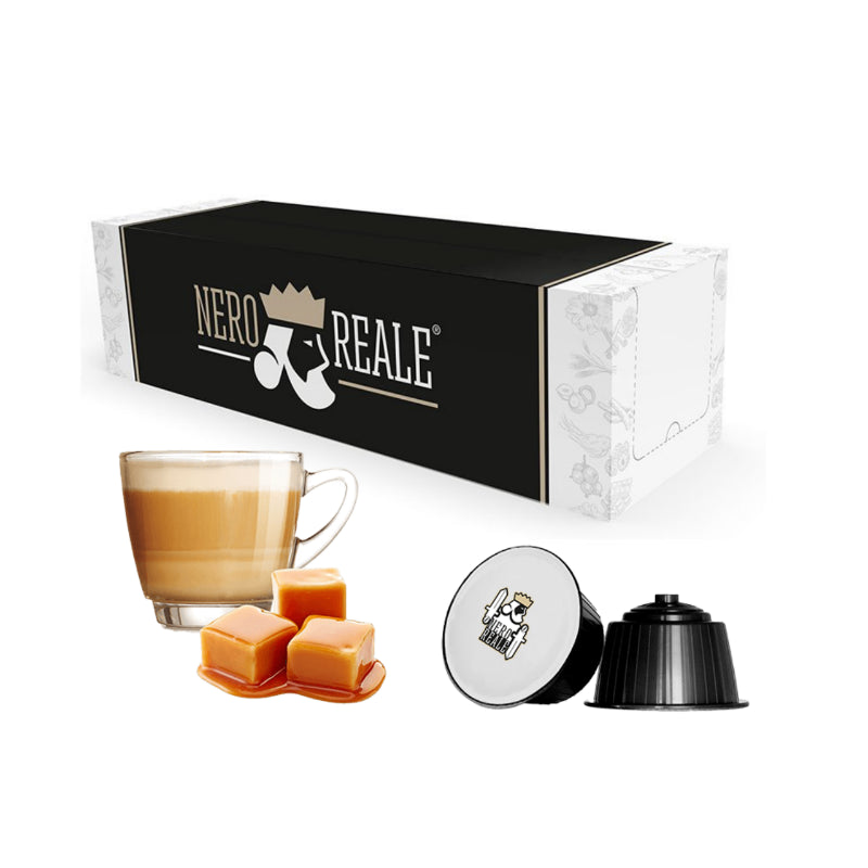 Capsule Dolce Gusto Nero Reale Caramello da 96 Capsule