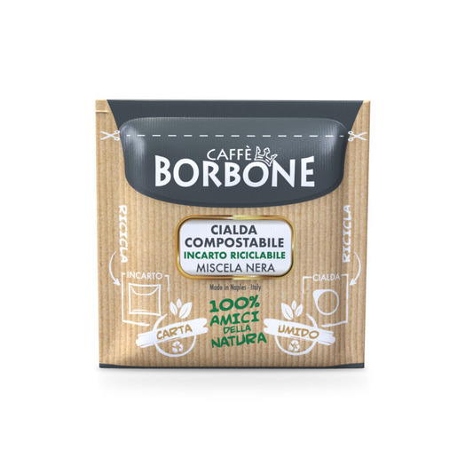 Cialde in Carta Borbone Nera da 150 cialde