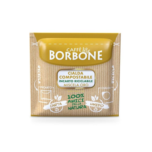 Cialde in Carta Borbone Oro da 150 cialde