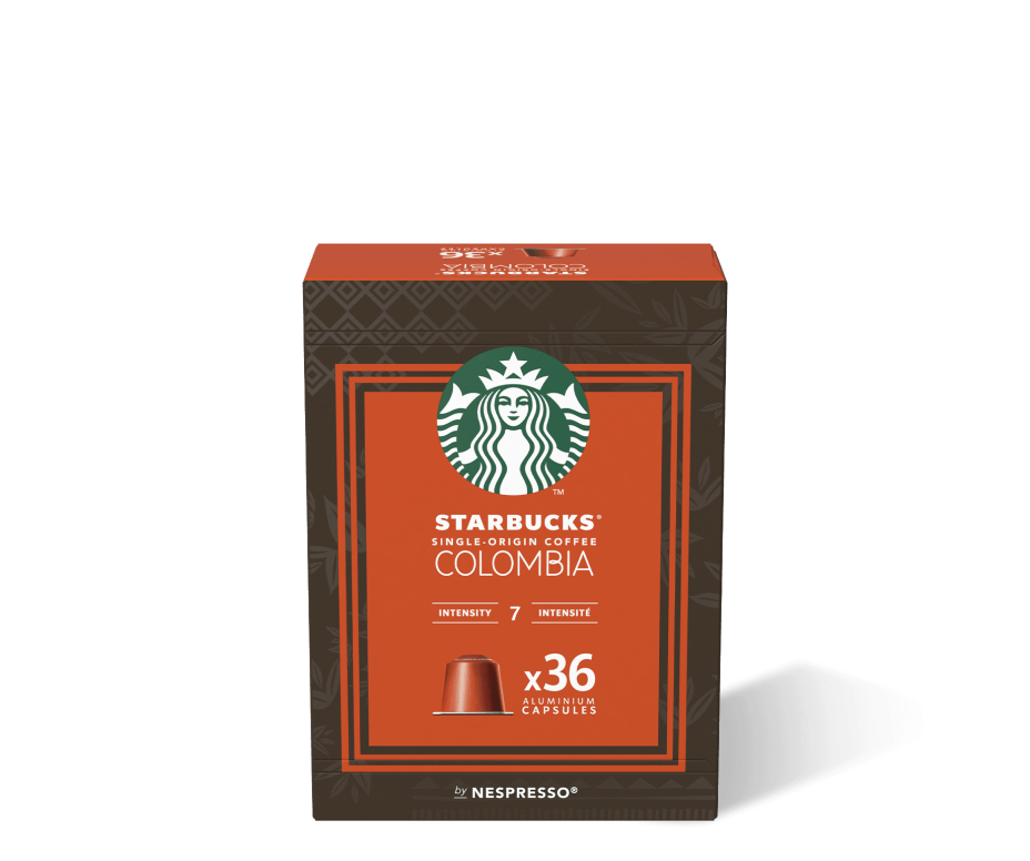 Capsule Caffe Nespresso Starbucks Colombia da 36 capsule