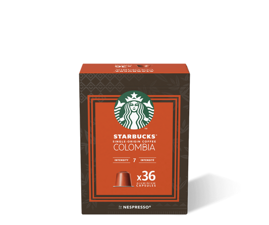 Capsule Caffè Nespresso Starbucks Colombia da 36 capsule