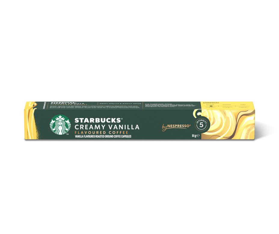 Capsule Caffe Nespresso Starbucks Creamy Vanilla da 10 capsule