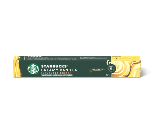 Capsule Caffè Nespresso Starbucks Cremoso Vaniglia da 10 capsule